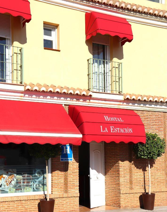 Hostal La Estacion Benajarafe Kültér fotó